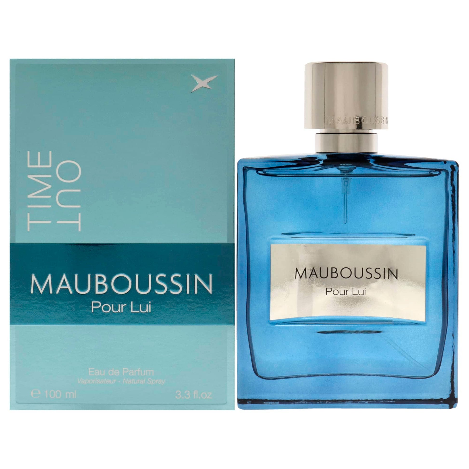 Mauboussin Mauboussin Pour Lui Time Out  Men’s Perfume/Cologne For Men Eau de Parfum 3.4 oz Edp