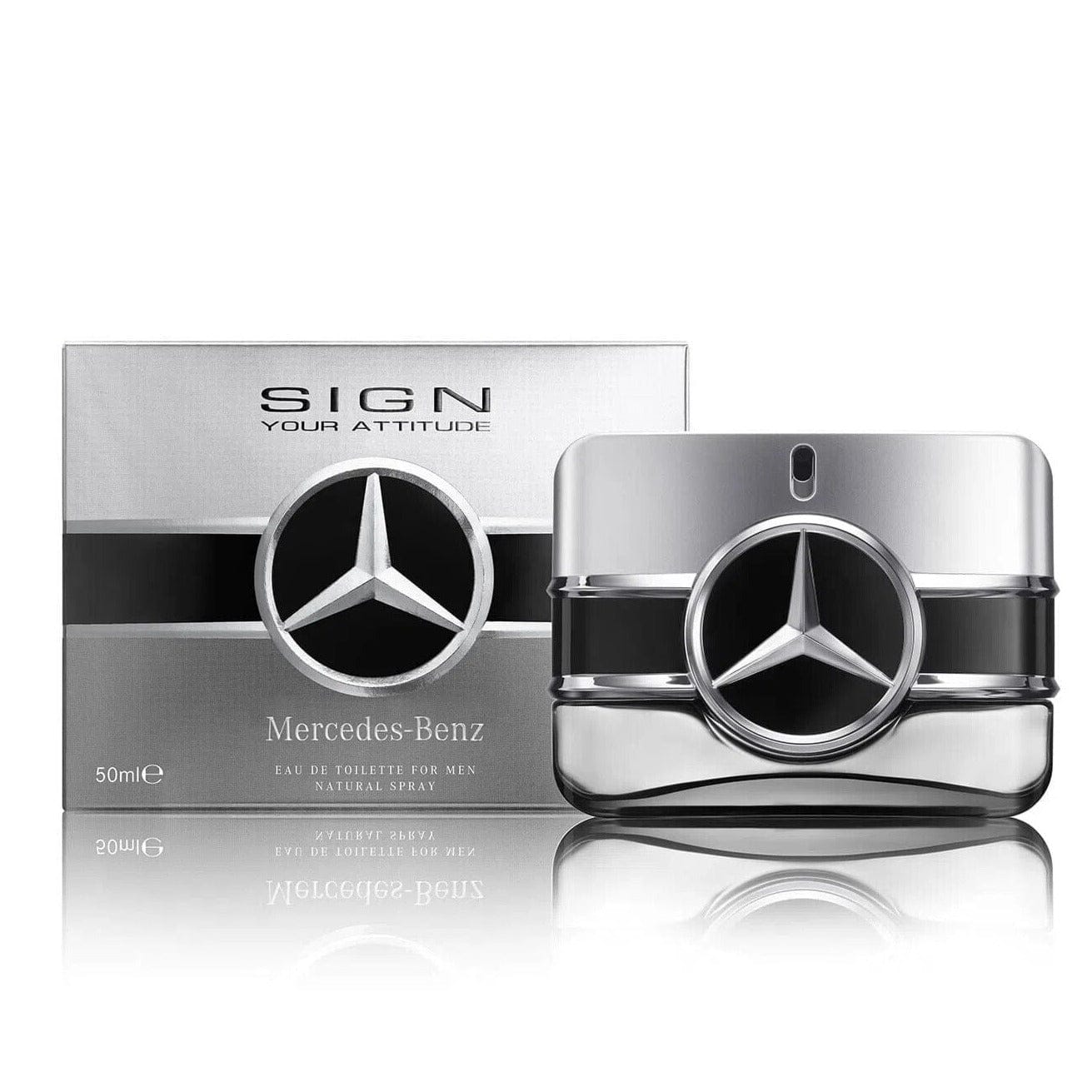 Mercedes-Benz Sign Your Attitude Men's Perfume/Cologne for Men Eau de Toilette 3.3 oz Edt