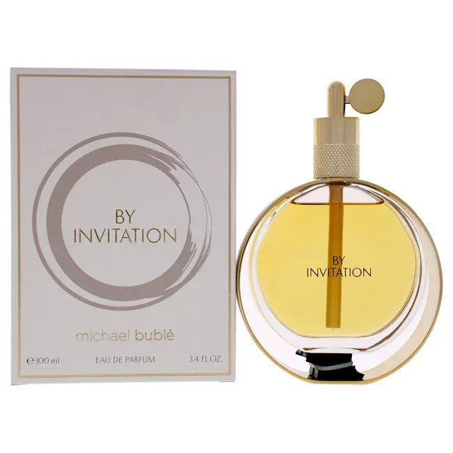 Michael Buble By Invitation Women’s Perfume/Cologne For Women Eau de Parfum 3.4 oz Edp