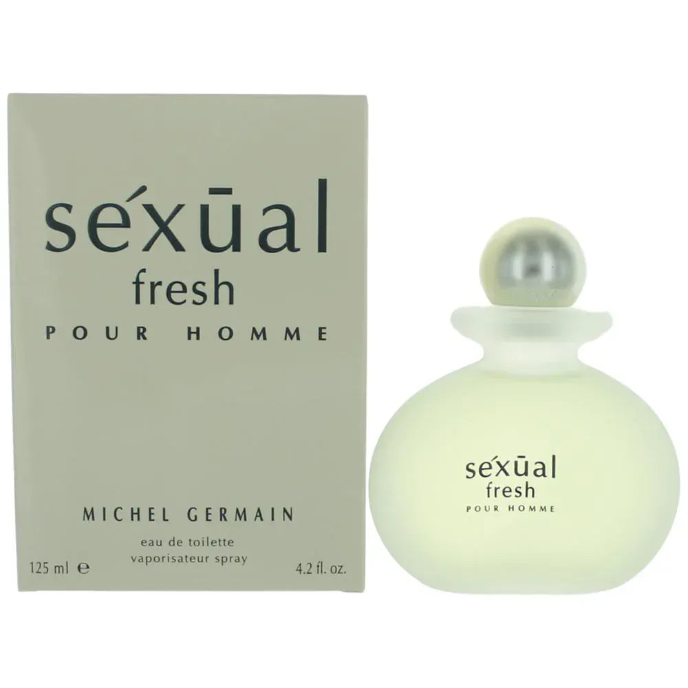 Michel Germain Sexual Fresh Pour Homme Men’s Perfume/Cologne For Men Eau de Toilette 4.2 oz Edt