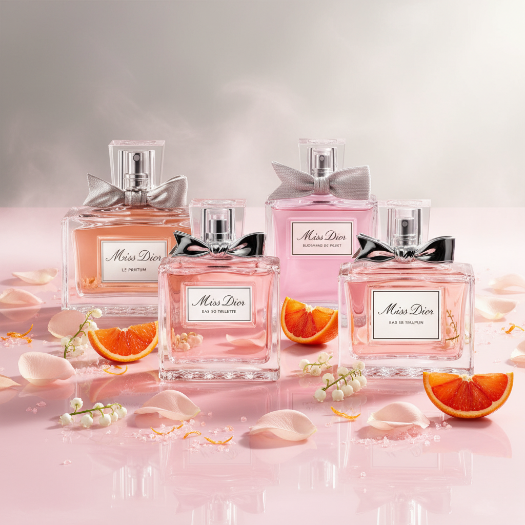 Christian Dior Miss Dior Mini Set For Women Eau De Parfum 4x0.17