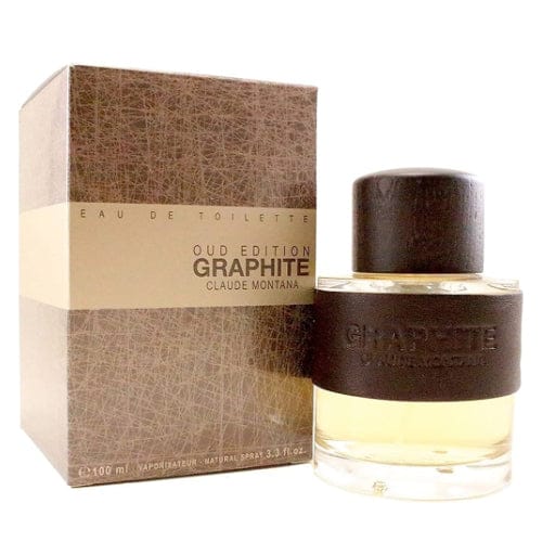 Montana Graphite Oud Men’s Perfume/Cologne For Men Eau de Toilette 3.4 oz Edt