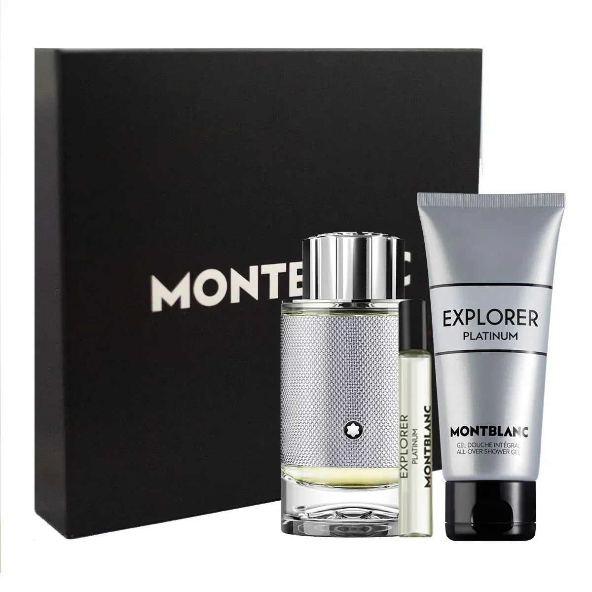Montblanc Explorer Platinum For Men Eau de Parfum Gift Set 3.3 oz / 100 ml