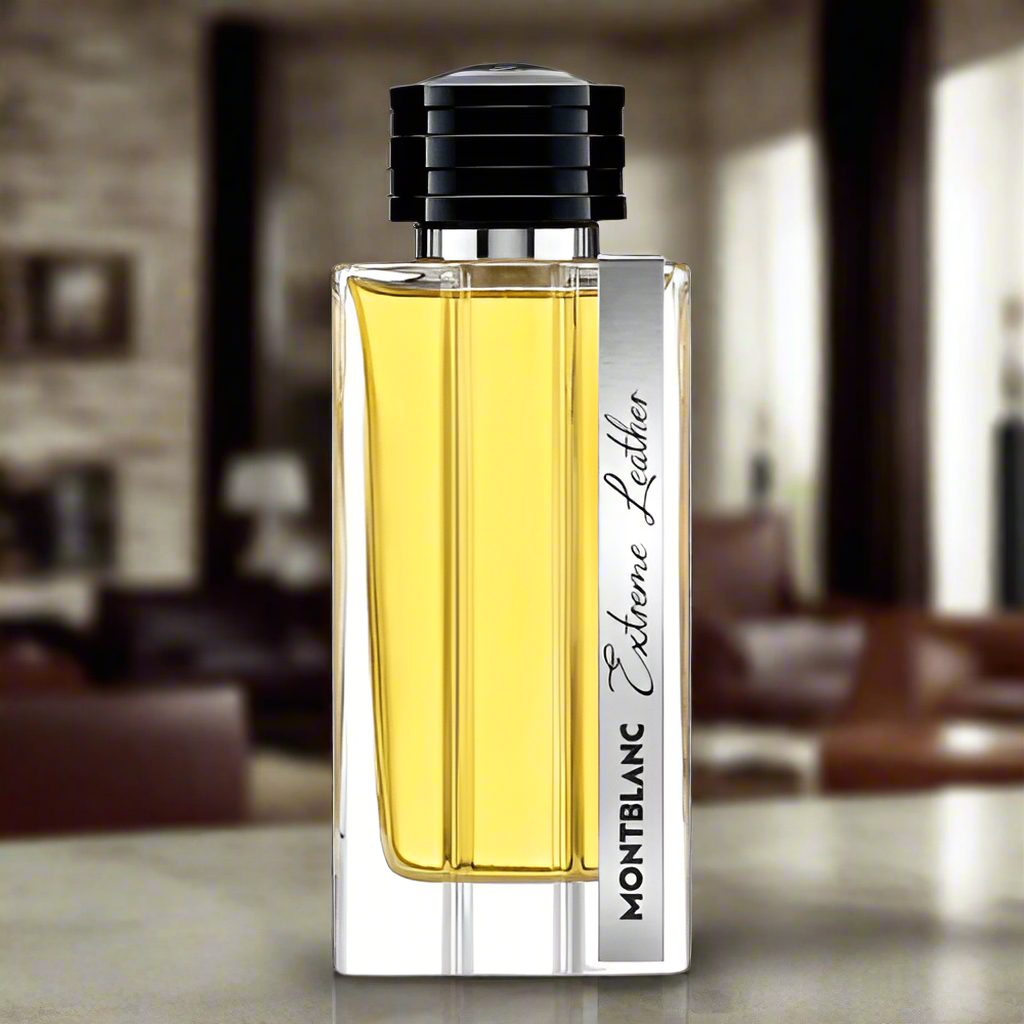 Montblanc Extreme Leather Men’s Perfume/Cologne For Men Eau de Parfum 4.1 oz Edp