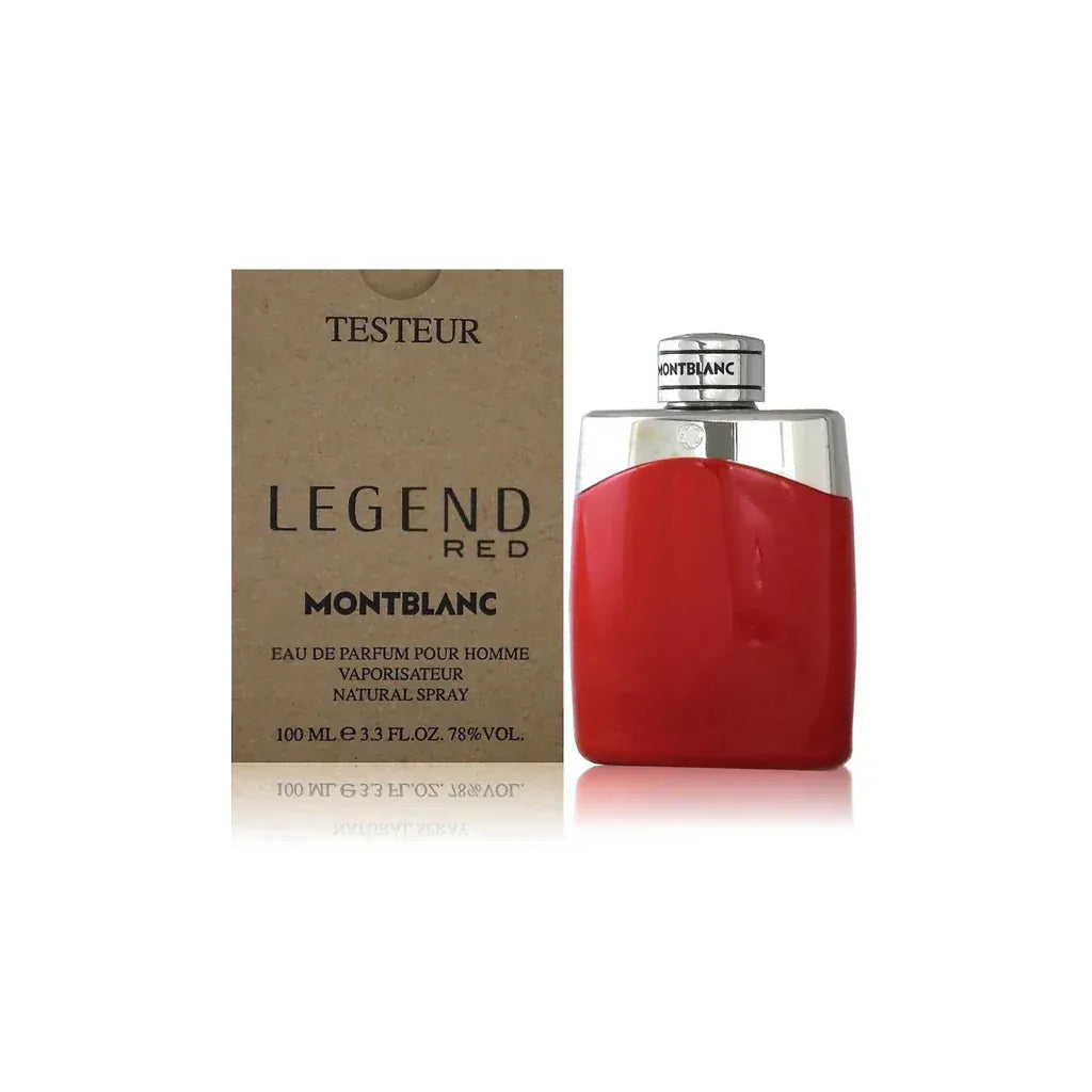 Montblanc Legend Red Perfume For Men/Cologne For Men Eau de Parfum 3.3 oz / Gift Set 3.3 oz / Tester 3.3 oz (No Box) Edp Tester 3.3 oz (No Box)