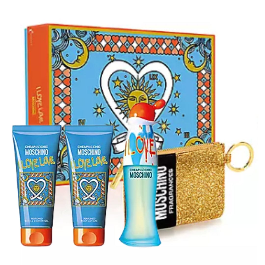 Moschino Cheap & Chic I Love Love Women's Perfume/Cologne For Women Eau De Toilette 1.7 oz / 3.4 oz / Gift Set 3.4 oz Edt Gift Set 3.4 oz