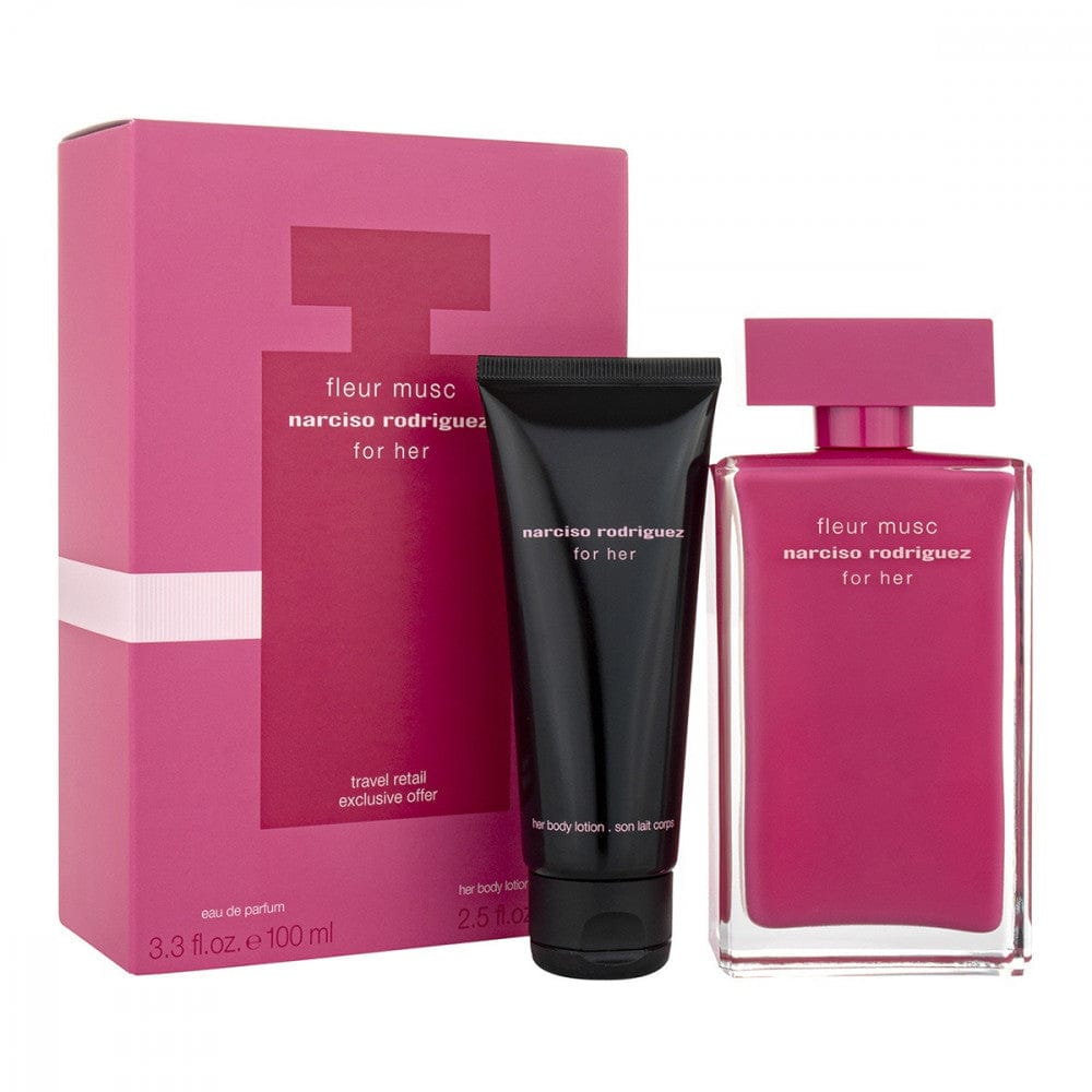 Narciso Rodriguez Fleur Musc Women's Perfume/Cologne For Women Eau De Parfum 3.4 oz / Gift Set 3.4 oz Edp Gift Set 3.4 oz