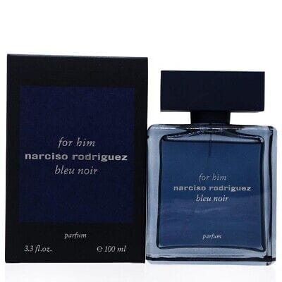 Narciso Rodriguez for Him Bleu Noir Parfum Men’s Perfume/Cologne For Men Eau de Parfum 3.4 oz Edp