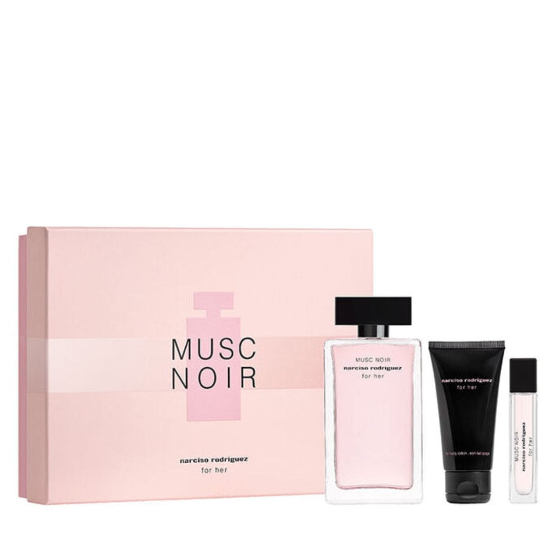 Narciso Rodriguez Musc Noir Women's Perfume/Cologne For Women Eau De Parfum 1.7 oz / 3.3 oz / 5.0 oz / Gift Set 3.3 oz 2 pc / Gift Set 3.3 oz 3 pc Edp Gift Set 3.3 oz - 3 pcs