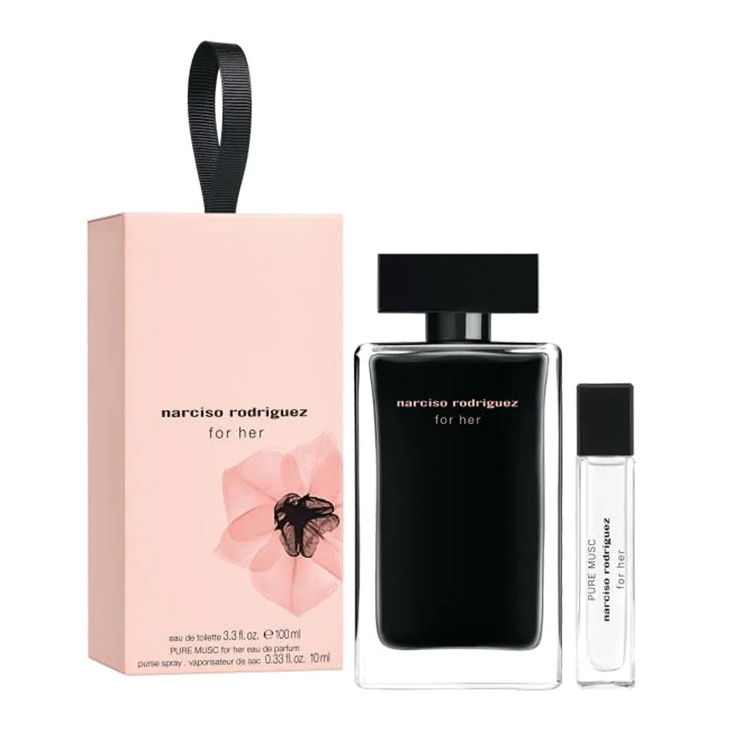 Narciso Rodriguez Perfume For Women Eau De Toilette Women's Perfume/Cologne For women Eau de Toilette 1.7 oz / 3.3 oz / 5.0 oz / Gift Set 3.3 oz Edt Gift Set 3.3 oz 2 pcs