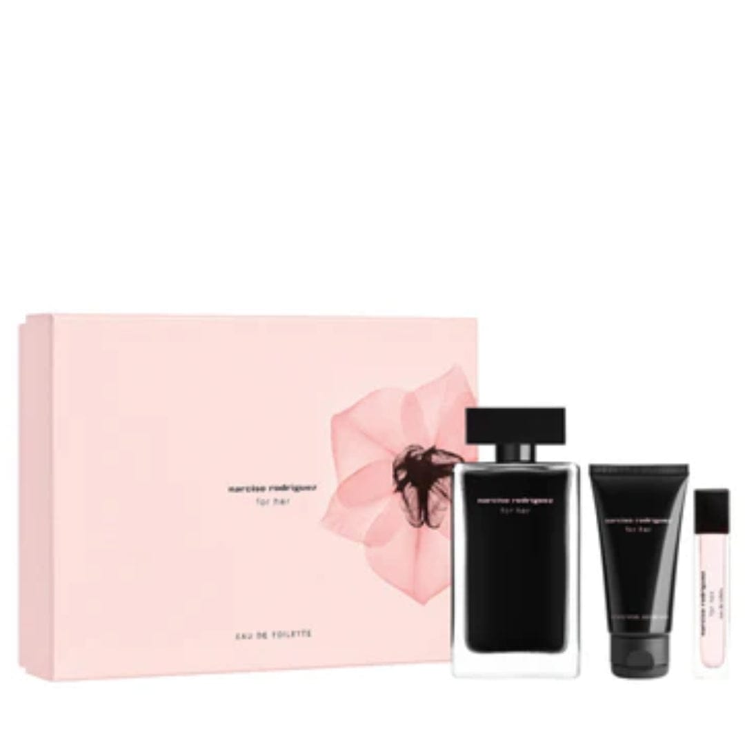 Narciso Rodriguez Perfume For Women Eau De Toilette Women's Perfume/Cologne For women Eau de Toilette 1.7 oz / 3.3 oz / 5.0 oz / Gift Set 3.3 oz Edt Gift Set 3.3 oz 3 pcs