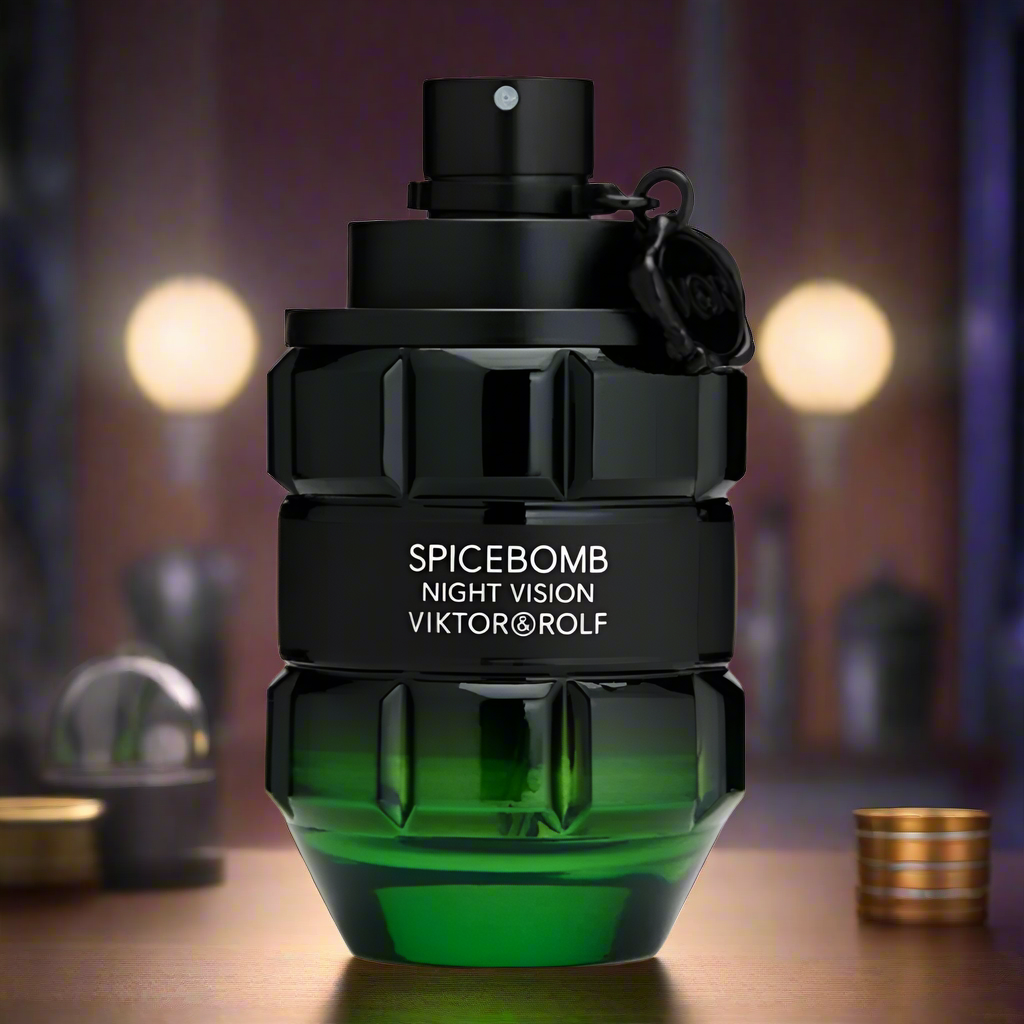 Viktor Rolf Spicebomb Night Vision Men s Perfume Cologne For Men Eau De Toilette 1.7 oz 3.0 oz Edt