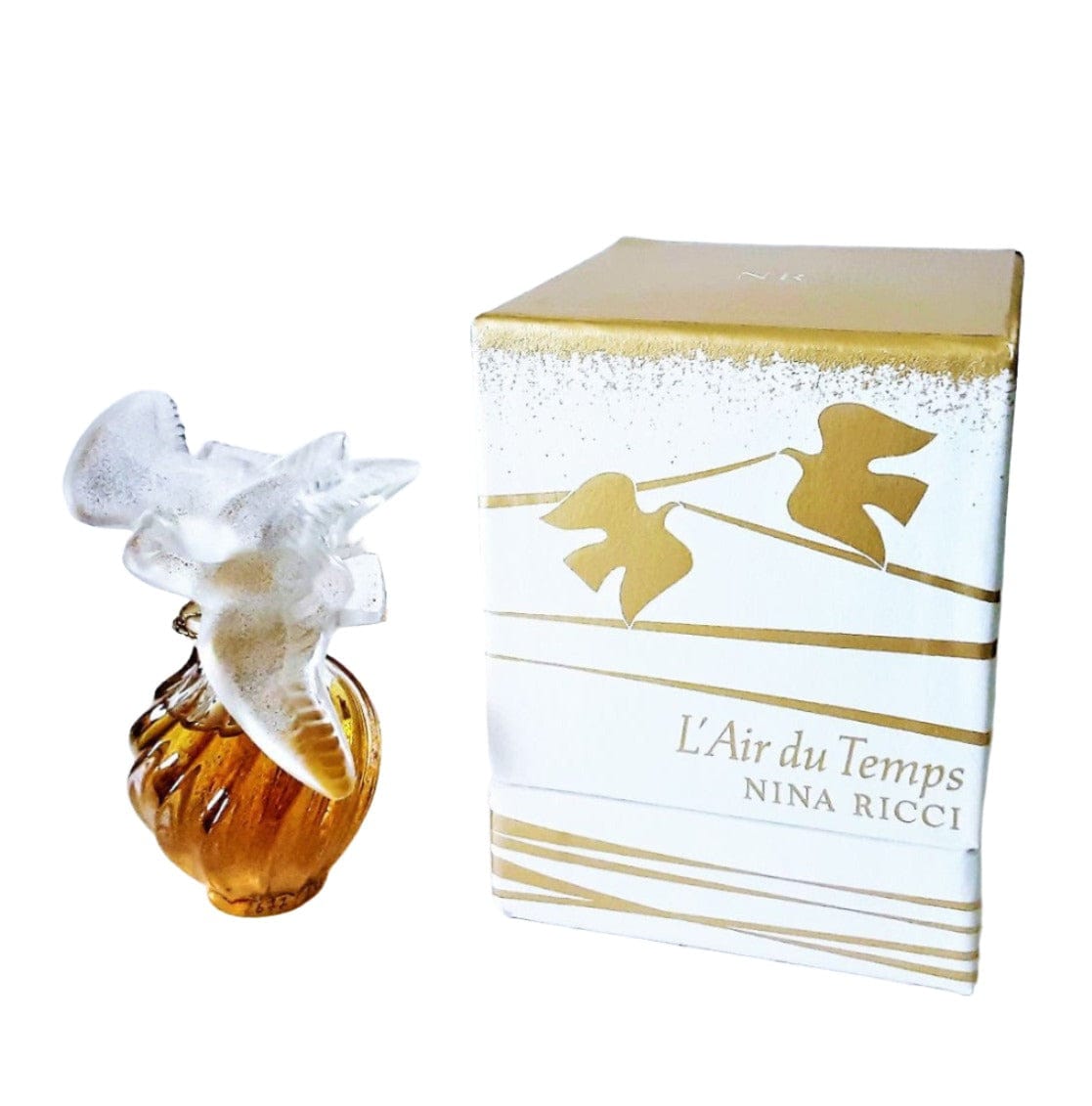 Nina Ricci L'Air du Temps Ltd Cristal Lalique Women’s Perfume/Cologne For Women Eau de Parfum 0.5 oz Edp