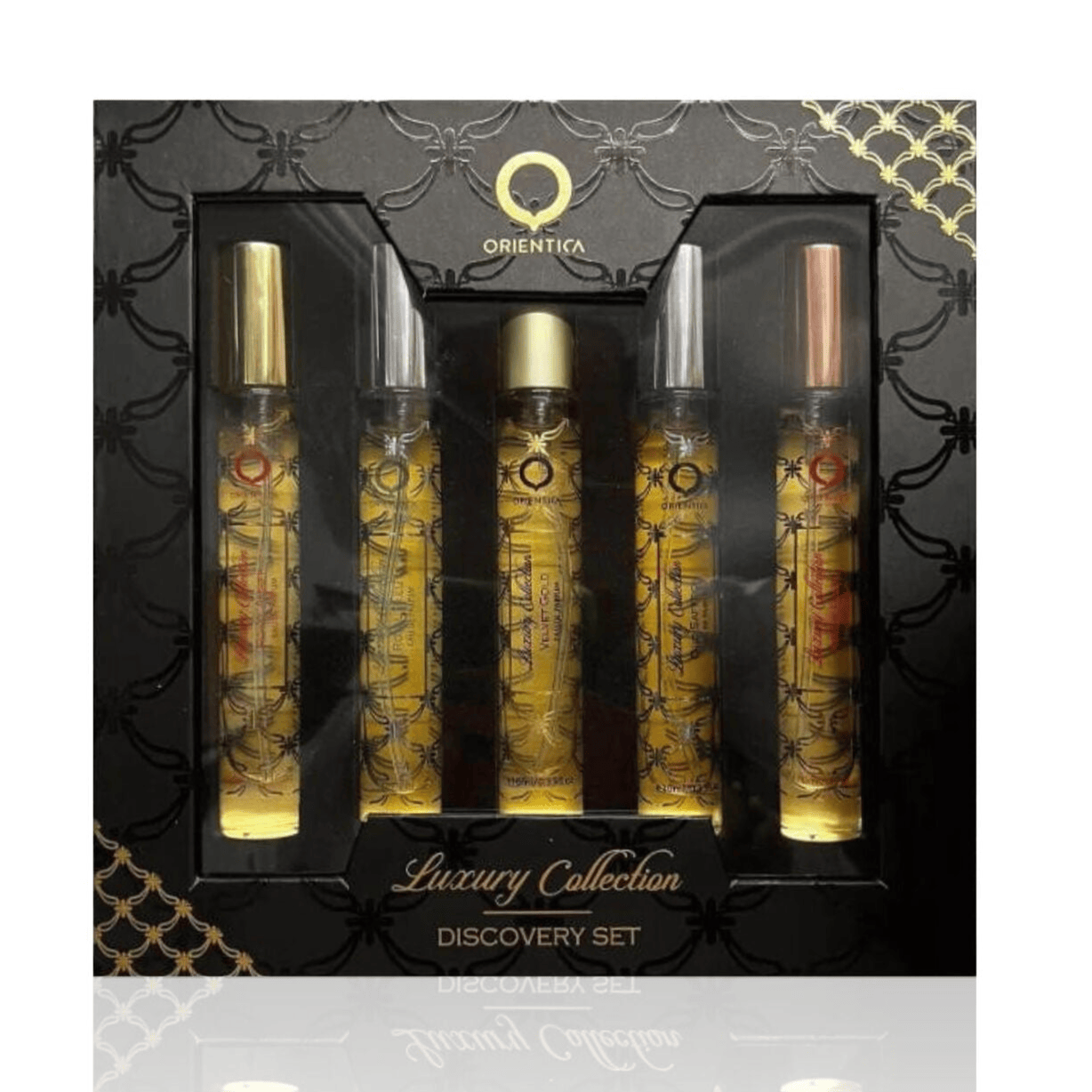 Orientica Miniature Discovery Set Unisex Perfume/Cologne For Men & Women Eau De Parfum Mini Set 5 x 0.33 oz Edp