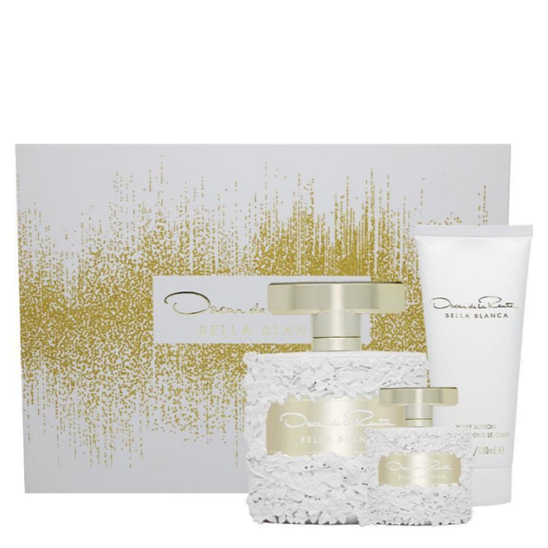 Oscar de la Renta Bella Blanca For Her Eau de Parfum Spray 3.4 oz / Gift Set 3.4 oz Edp Gift Set 3.4 oz