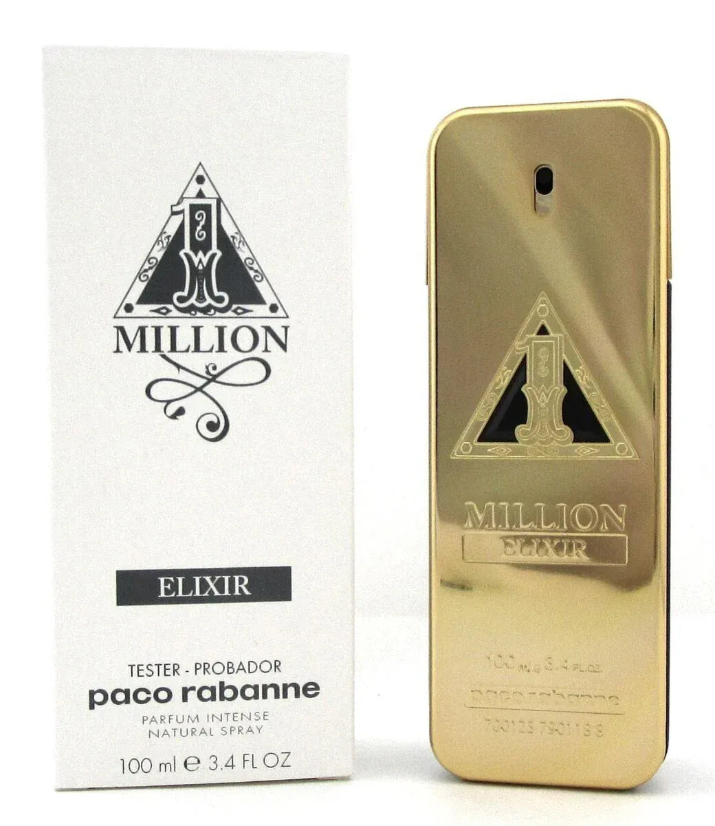 Paco Rabanne 1 Million Elixir - For Men Eau de Parfum Tester 3.4 oz (No Box)