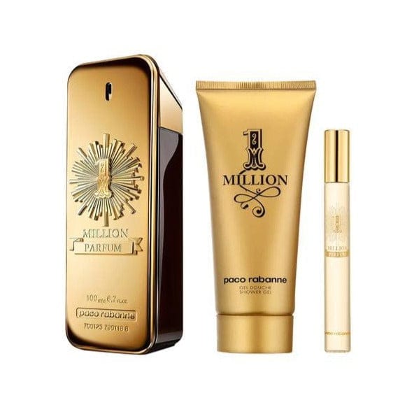 Paco Rabanne 1 Million Parfum - For Men Eau De Parfum Gift Set 3.4 oz