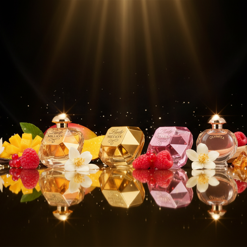 Paco Rabanne Miniature Gift Set For Women Eau de Parfum 4x17oz