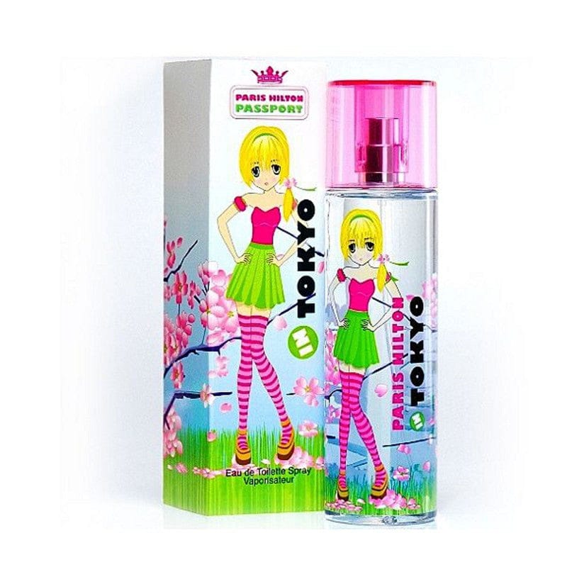 Paris Hilton Passport Tokyo Women’s Perfume/Cologne For Women Eau de Toilette 3.4 oz Edt