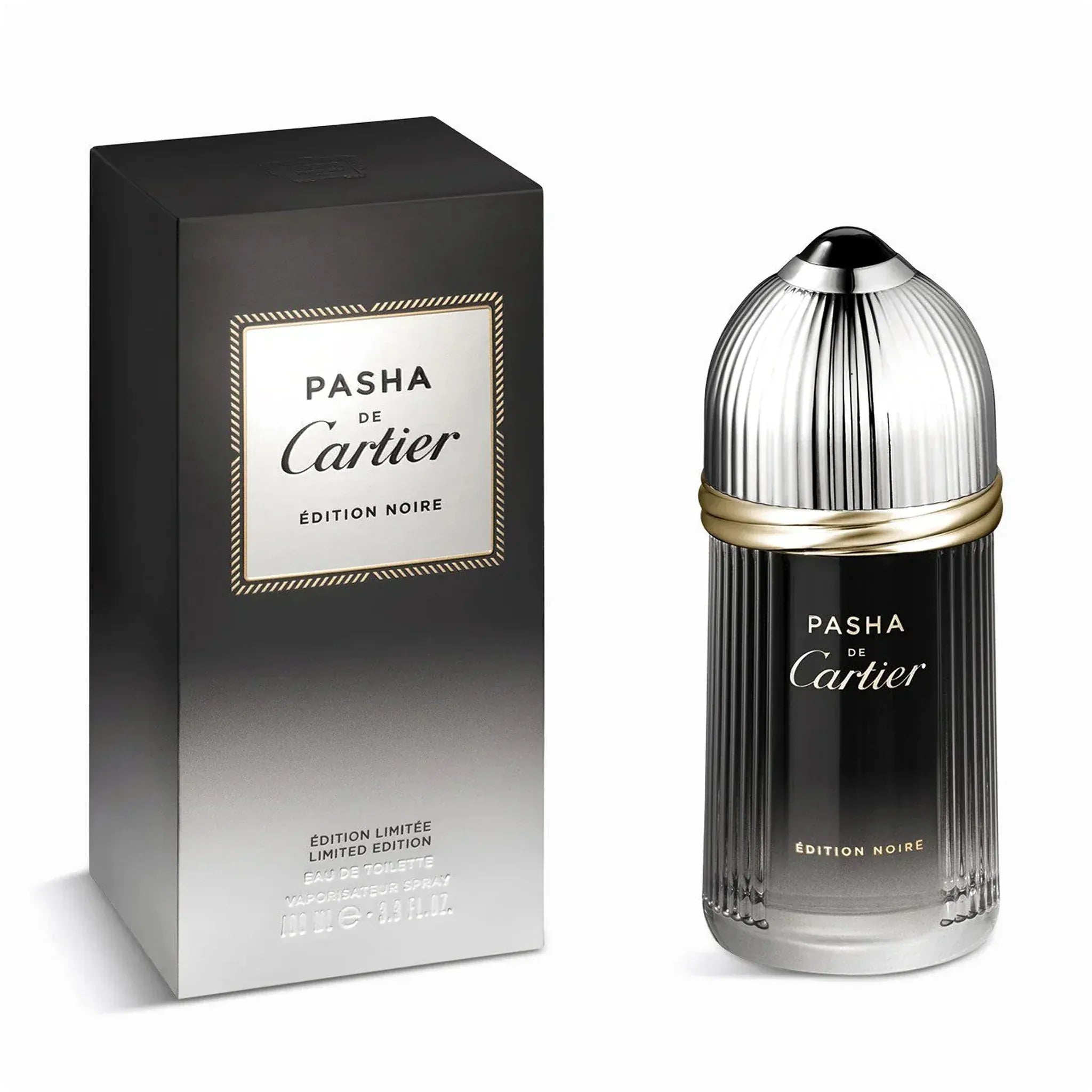 Pasha de Cartier Edition Noire Ltd. 2020 For Men Eau de Toilette 3.4 oz / 100 ml