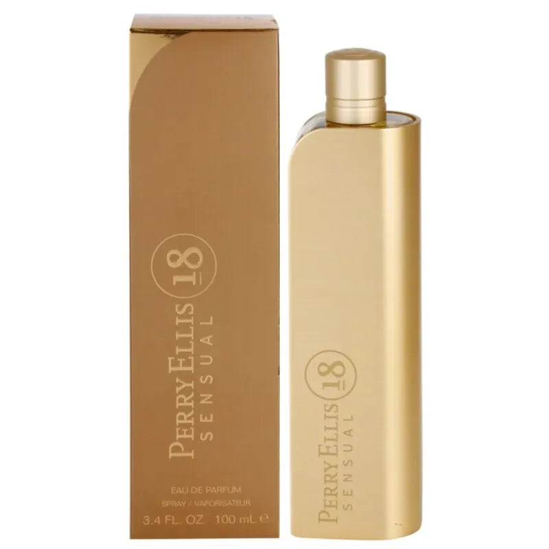 Perry Ellis 18 Sensual Women’s Perfume/Cologne For Women Eau de Parfum 3.4 oz / Gift Set 3.4 oz Edp 3.4 oz
