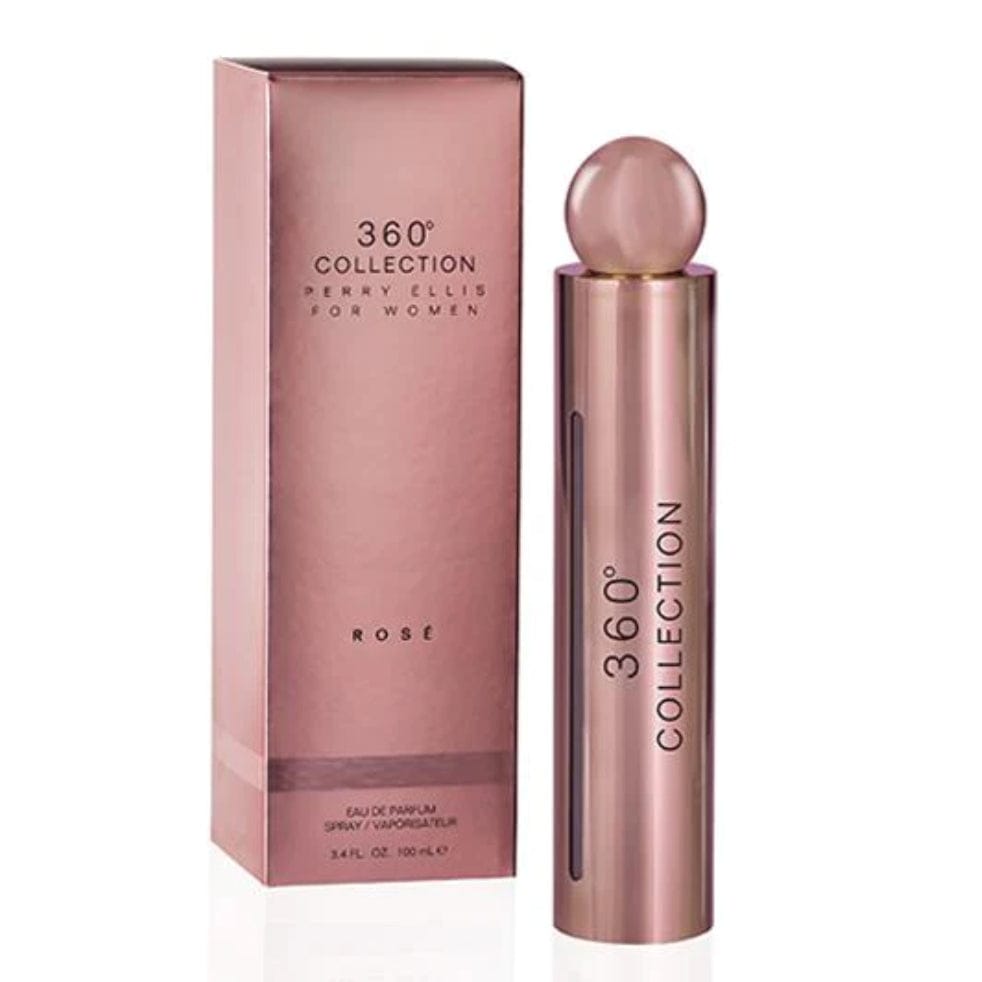 Perry Ellis 360° Collection Rosé Women’s Perfume/Cologne For Women Eau de Parfum 3.4 oz / Gift Set 3.4 oz Edp 3.4 oz