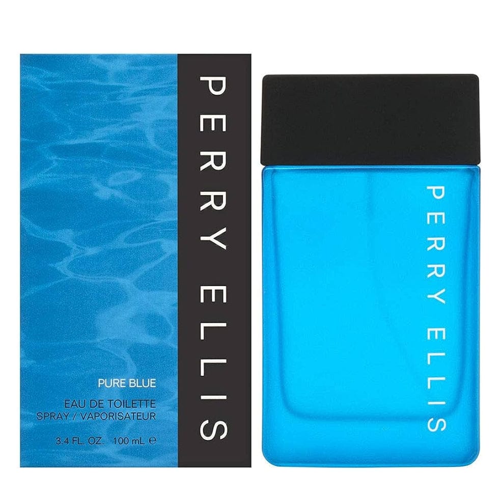Perry Ellis Pure Blue Men’s Perfume/Cologne For Men Eau de Toilette 3.4 oz / Gift Set 3.4 oz Edt 3.4 oz