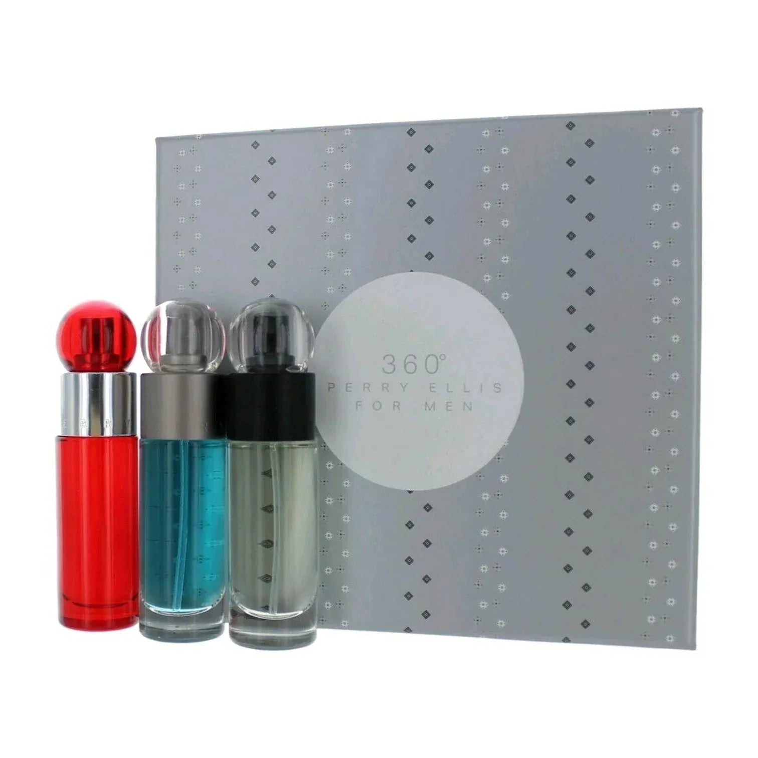 Perry Ellis Trio For Men Miniature Men’s Perfume/Cologne For Men Eau de Toilette 3x1.0 oz Edt