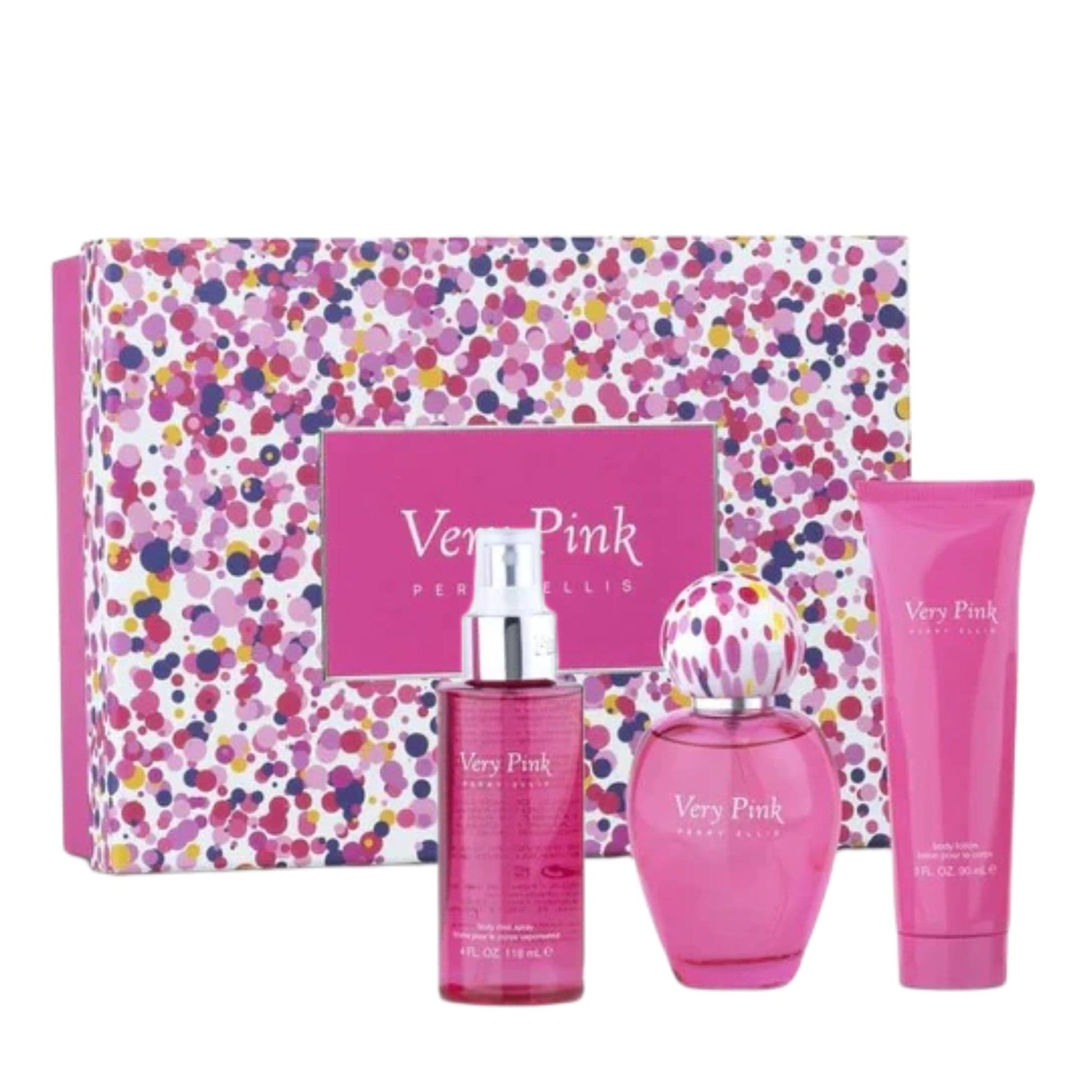 Perry Ellis Very Pink Women’s Perfume/Cologne For Women Eau de Parfum 3.4 oz / Gift Set 3.4 oz Edp Gift Set 3.4 oz