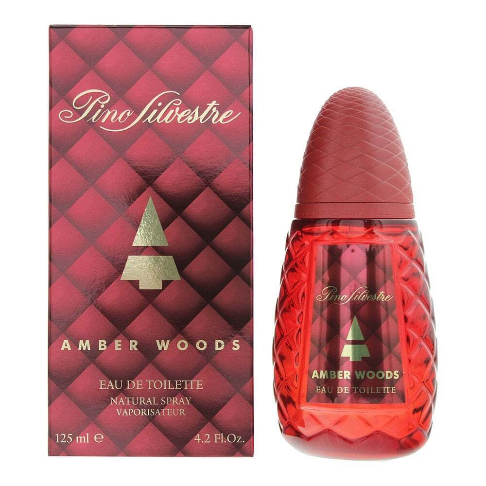 Pino Silvestre Amber Woods Men’s Perfume/Cologne For Men Eau de Toilette 4.2 oz Edt
