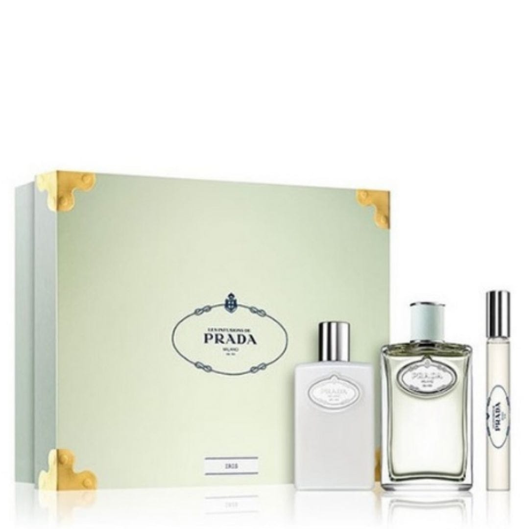 Prada Infusion D'Iris Perfume Women's Perfume/Cologne For Women Eau De Parfum 1.7 oz / 3.4 oz / Gift Set 3.4 oz Edp Gift Set 3.4 oz