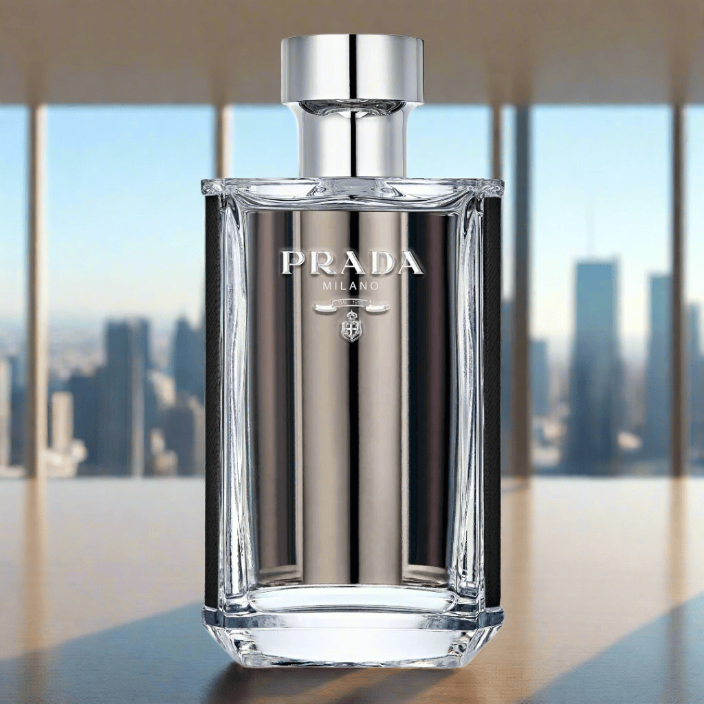 Prada L'Homme Men’s Perfume/Cologne For Men Eau de Toilette 1.7 oz / 3.4 oz / 5.1 oz Edt
