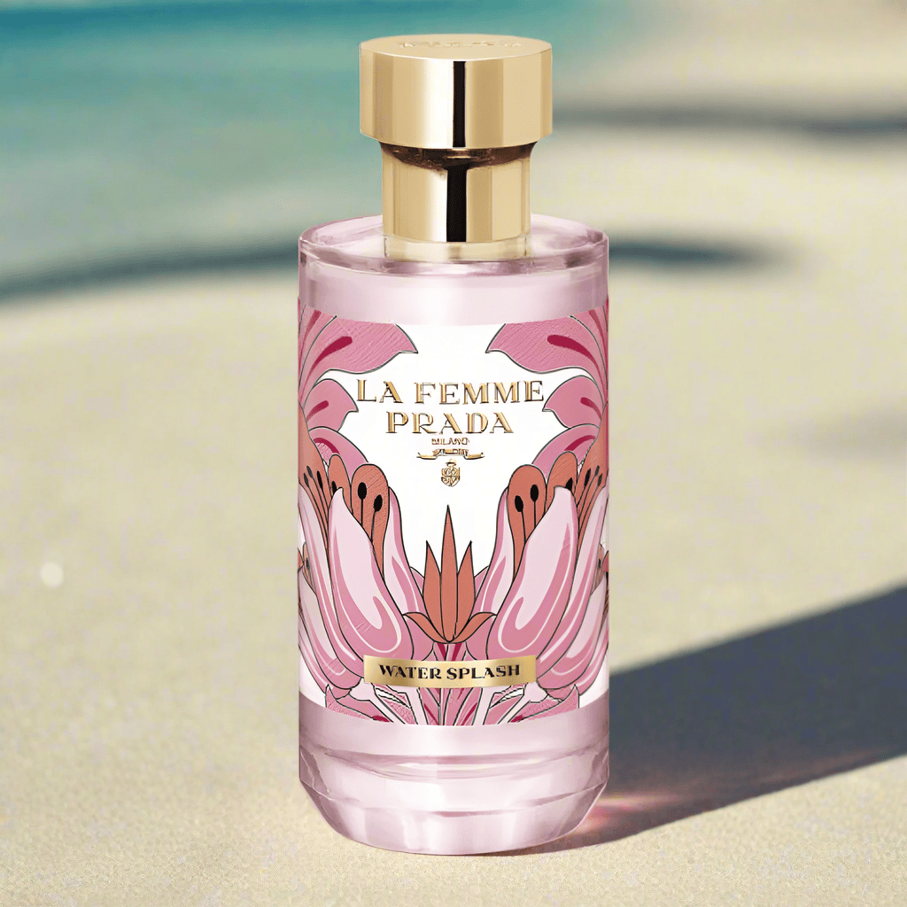 Prada La Femme Water Splash Women's Perfume/Cologne For Women Eau de Toilette 5.1 oz Edt