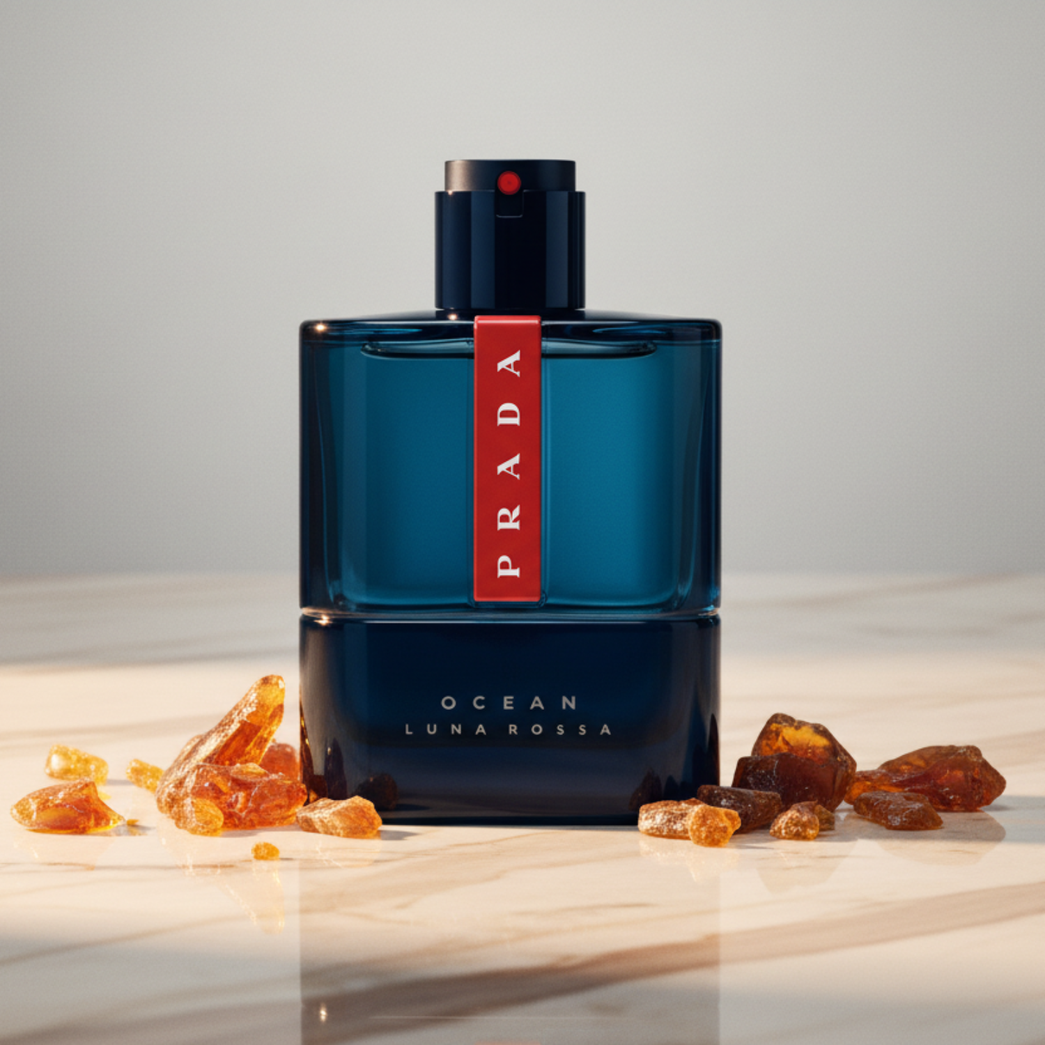 Prada Luna Rossa Ocean Men's Perfume/Cologne For Men Eau De Toilette 1.7 oz / 3.4 oz / 5.0 oz / Gift Set 3.4 oz Edt