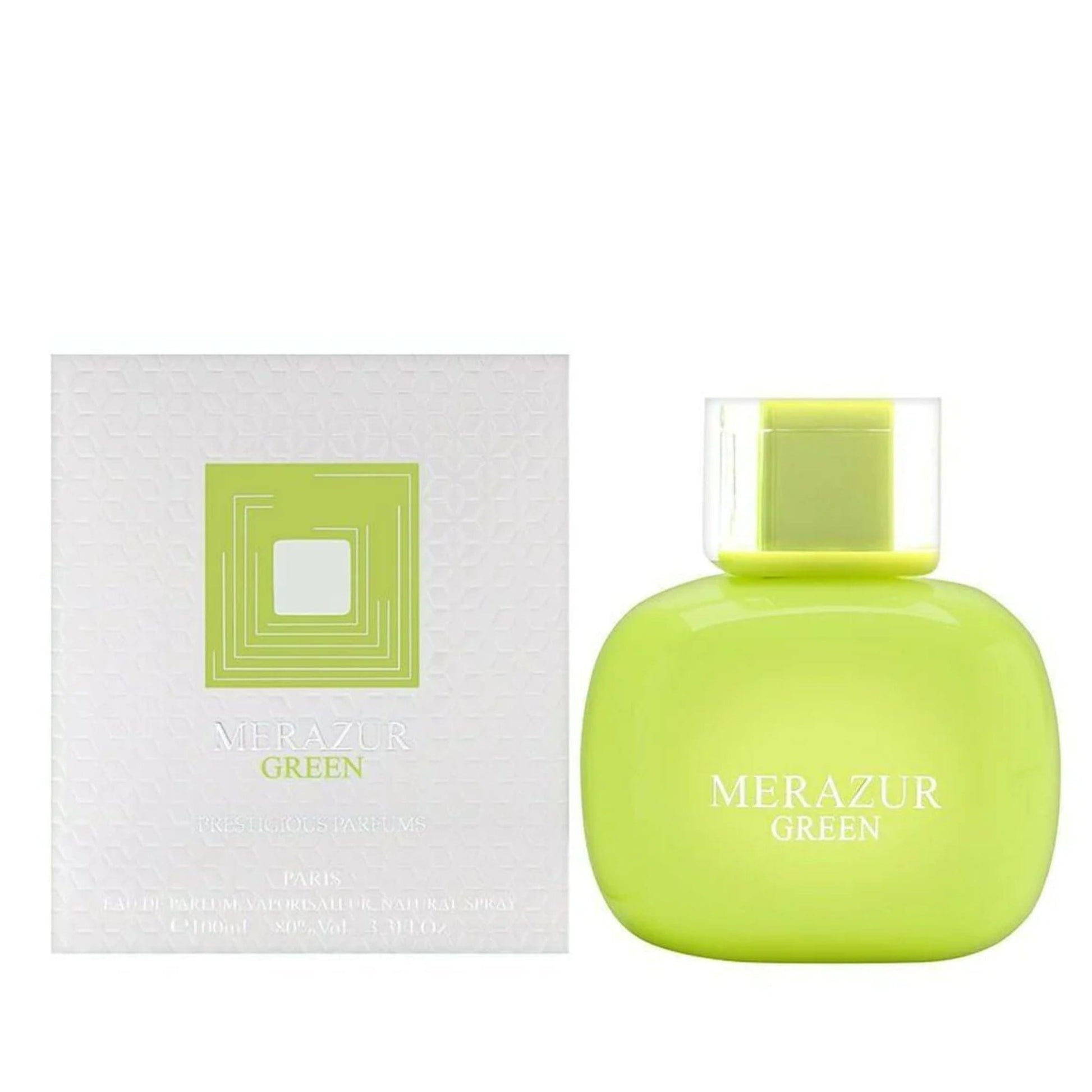 Prestigious Merazur GreenWomen’s Perfume/Cologne For Women Eau de Parfum 3.3 oz Edp