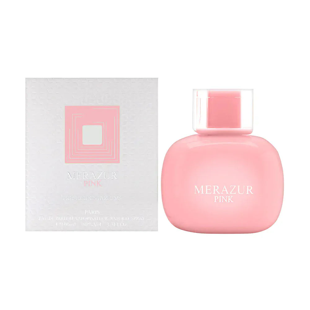 Prestigious Merazur Pink Women’s Perfume/Cologne For Women Eau de Parfum 3.3 oz Edp