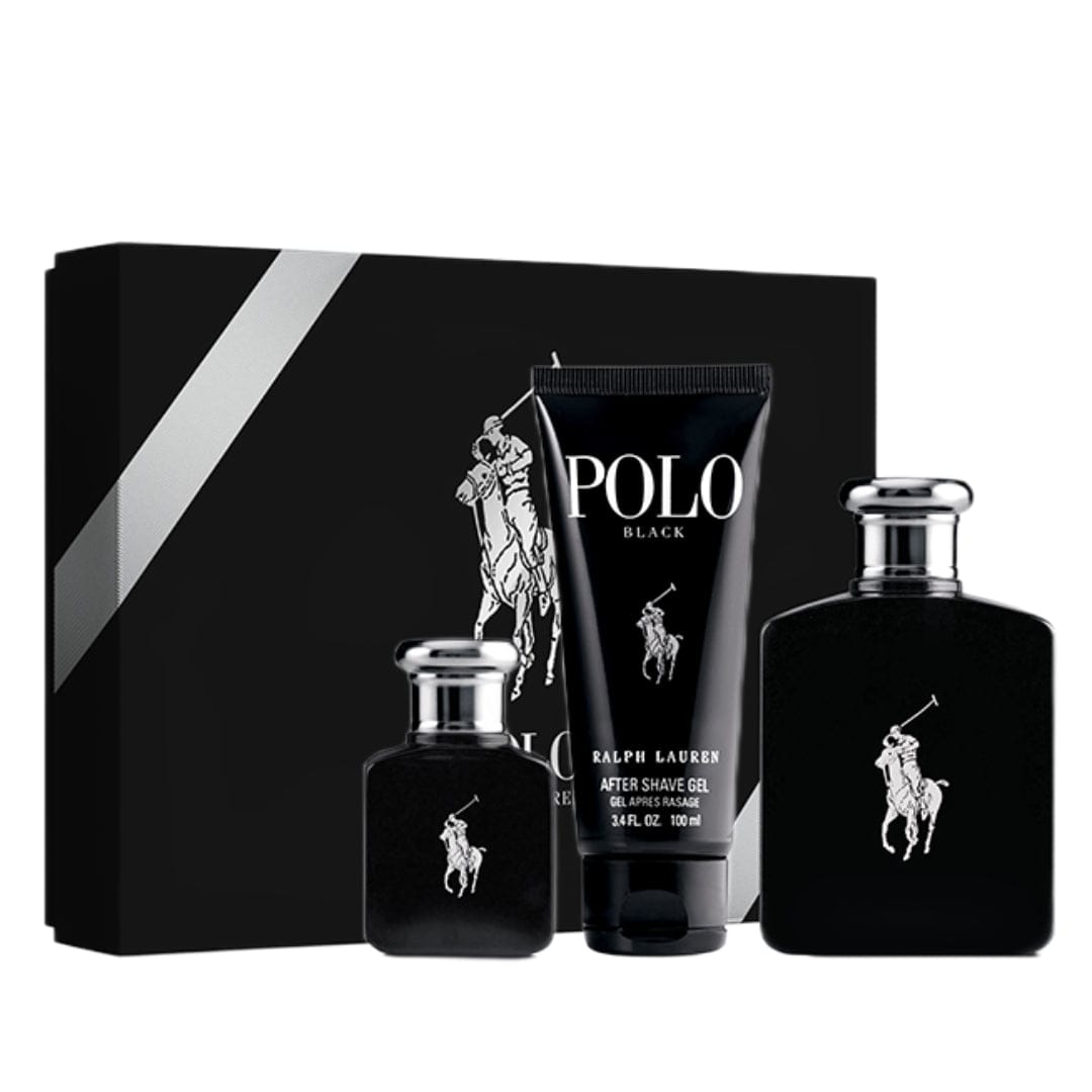 Ralph Lauren Polo Black Men's Perfume/Cologne For Him Eau de Toilette 2.5oz / 4.2 oz / 6.7 oz / Gift Set 4.2 oz Edt