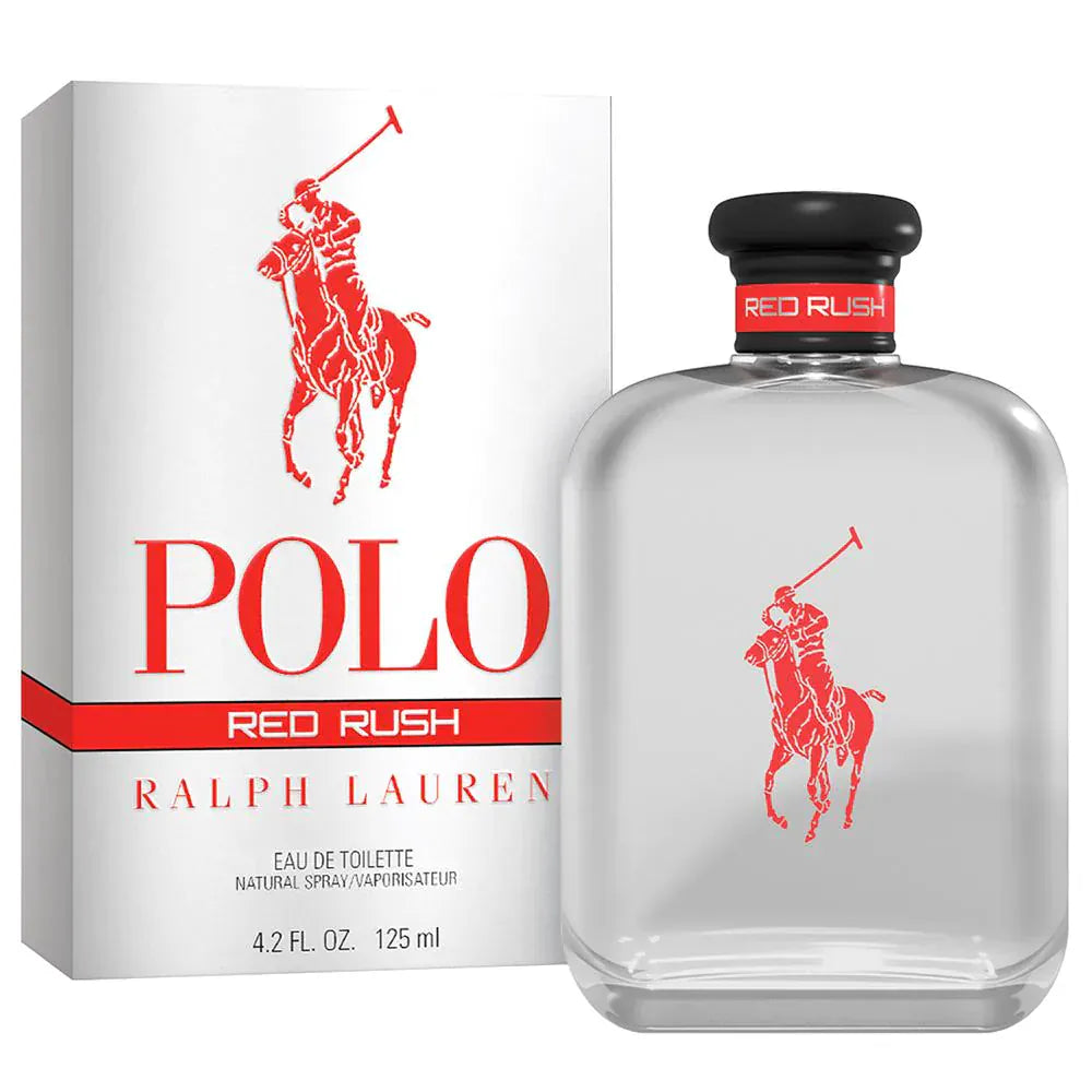 Ralph Lauren Polo Red Rush - For Men Eau de Toilette 4.2 oz / 125 ml
