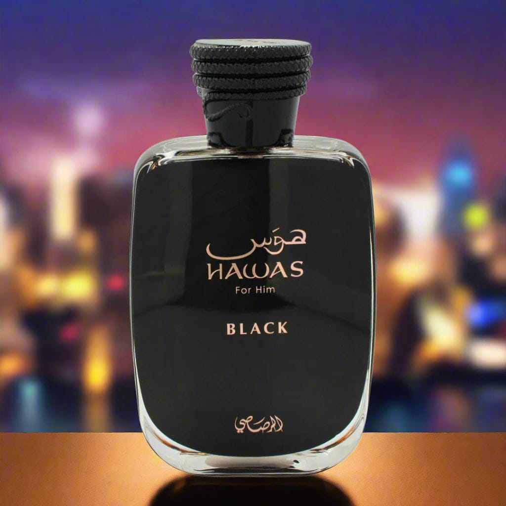 Rasasi Hawas Black - For Men Eau de Parfum 3.4 oz