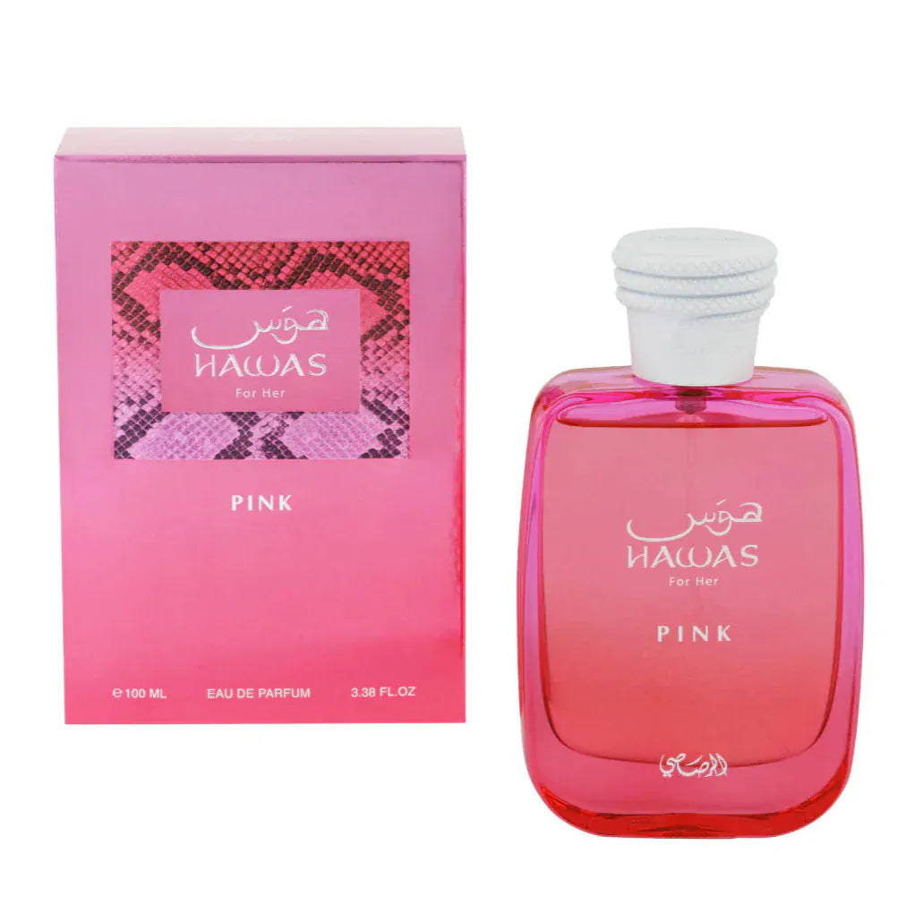 Rasasi Hawas Pink - For Women Eau de parfum 3.4 oz