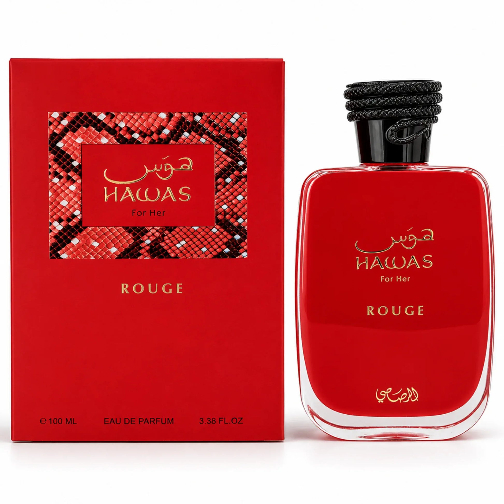 Rasasi Hawas Rouge 3.38 oz / 100 ml