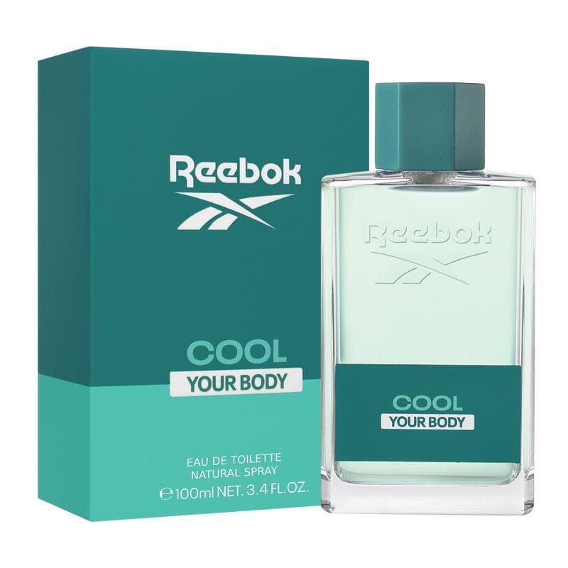Reebok Cool Your Body For Him Men’s Perfume/Cologne For Men Eau de Toilette 3.3 oz Edt
