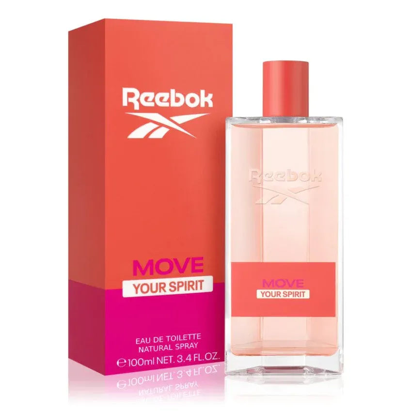 Reebok Move Your Spirit For Her Women’s Perfume/Cologne For Women Eau de Toilette 3.3 oz Edt