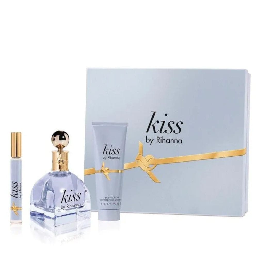 Rihanna Kiss Women’s Perfume/Cologne For Women Eau de Parfum 3.4 oz / Gift Set 3.4 ozEdp Gift Set 3.4 oz
