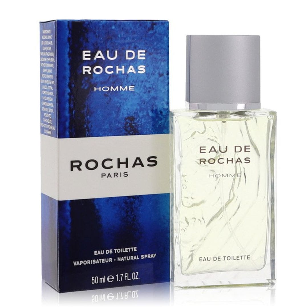 Rochas Eau de Rochas Homme Men’s Perfume/Cologne For Men Eau de Toilette 1.6 oz / 3.3 oz / 6.7 oz / Gift Set 3.3 oz  Edt