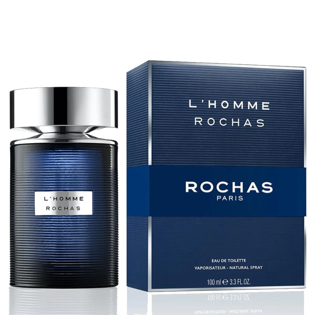 Rochas L'Homme Rochas Men’s Perfume/Cologne For Men Eau de Toilette 3.3 oz / Gift Set 3.3 oz Edt 3.3 oz