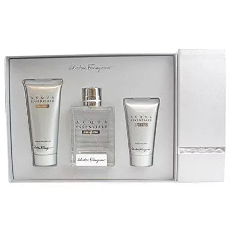 Salvatore Ferragamo Acqua Essenziale Colonia Cologne For Men Eau De Toilette 3.4 oz / Gift Set 3.4 oz Edt