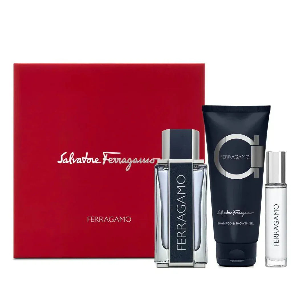 Salvatore Ferragamo Ferragamo Men’s Perfume/Cologne For Men Eau de Toilette 3.4 oz Edt Gift Set 3.4 oz