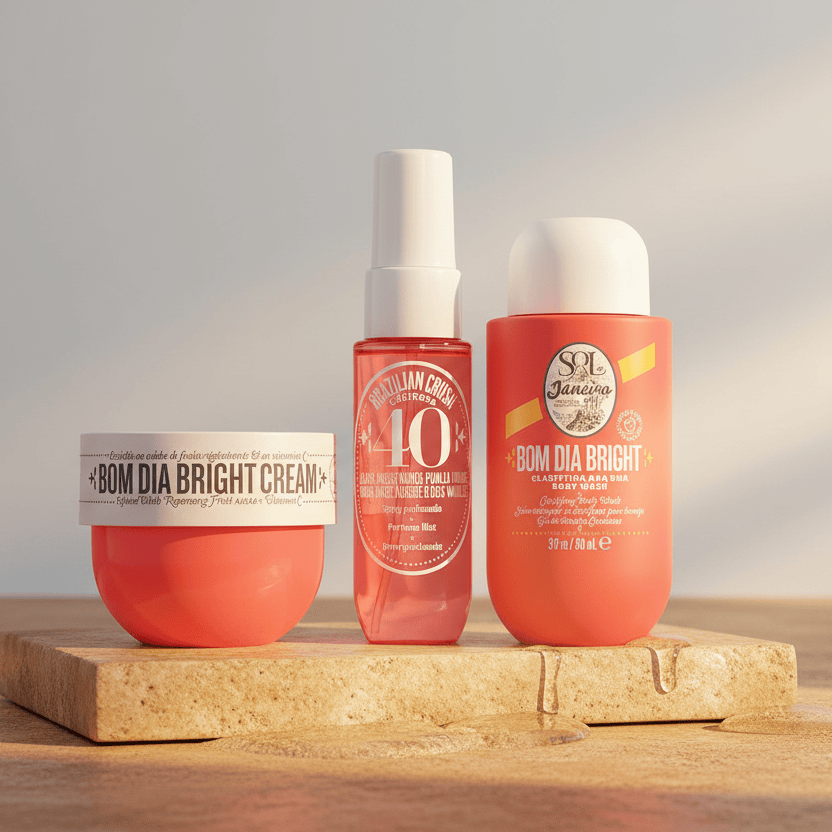 Sol de Janeiro Bom Dia Bright Gift Set 3 pcs Gift Set: 1.0 oz / 30 ml