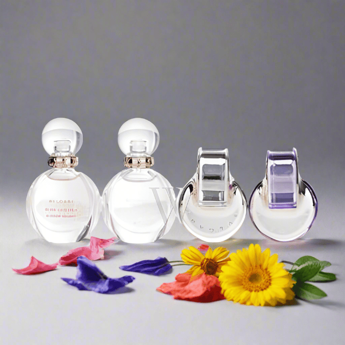 The Bvlgari Mini Set Women's Perfume/Cologne For Women 4x0.17 oz The Bvlgari Mini Set Women's Perfume/Cologne For Women 4x0.17 oz